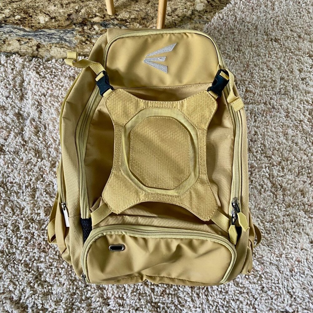 EASTON WALK-OFF IV Baseball/Softball Bat & Equipment Backpack Bag - Vegas Gold